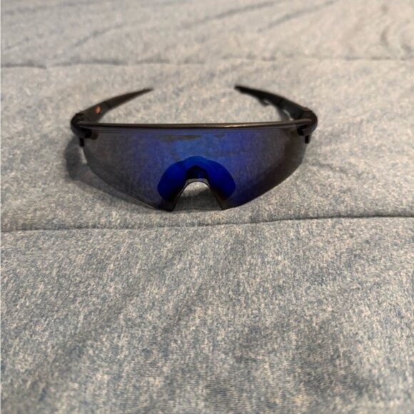 Oakley Encoder Sunglasses Prizm Sapphire Lens Black Frame - Picture 1 of 5